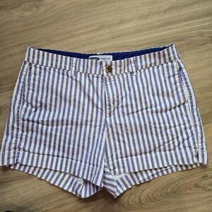 Old Navy Navy and White Everyday Shorts